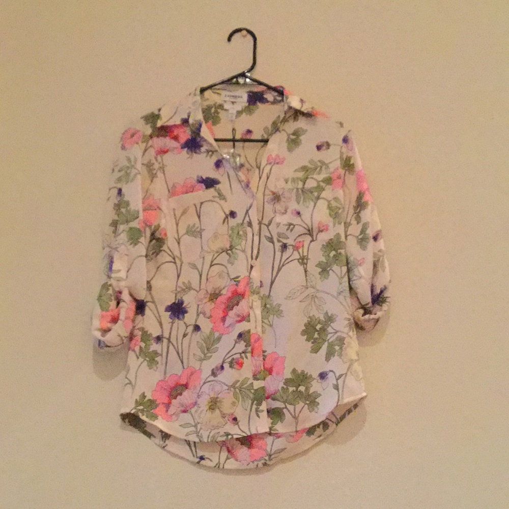 Floral Button shirt